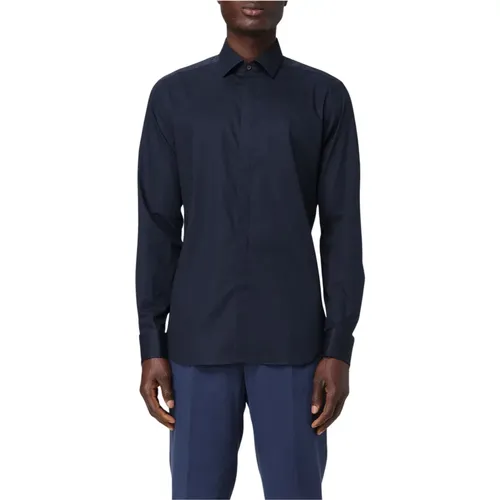Long Sleeve Shirt , male, Sizes: 4XL, 2XL, XL - Corneliani - Modalova