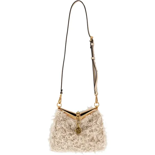 Iconic Fluffy Effect Bag , female, Sizes: ONE SIZE - ETRO - Modalova