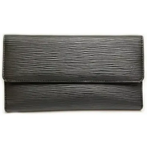 Pre-owned Leather wallets , female, Sizes: ONE SIZE - Louis Vuitton Vintage - Modalova