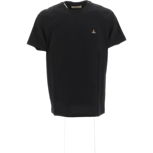 Multicolor Orb Klassisches T-Shirt , Herren, Größe: XL - Vivienne Westwood - Modalova
