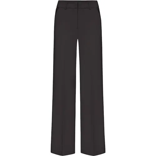 Elegante Amelie Schwarze Hose , Damen, Größe: L - CAMBIO - Modalova