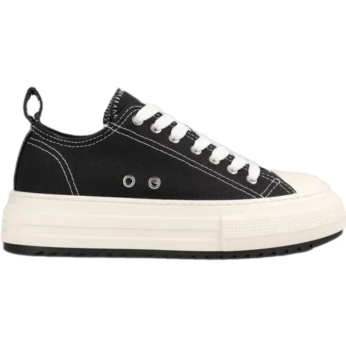 Sneakers - Regular Fit - Suitable for All Temperatures - Other Fibers 100% , female, Sizes: 5 UK - Dsquared2 - Modalova