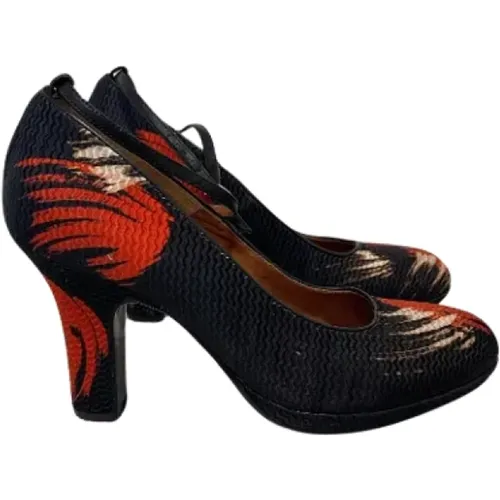 Pre-owned Canvas heels , female, Sizes: 5 UK - Dries van Noten Pre-owned - Modalova