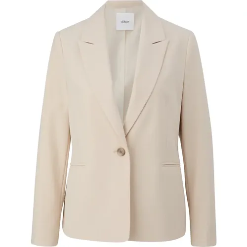 Blazer , Damen, Größe: 2XL - s.Oliver - Modalova