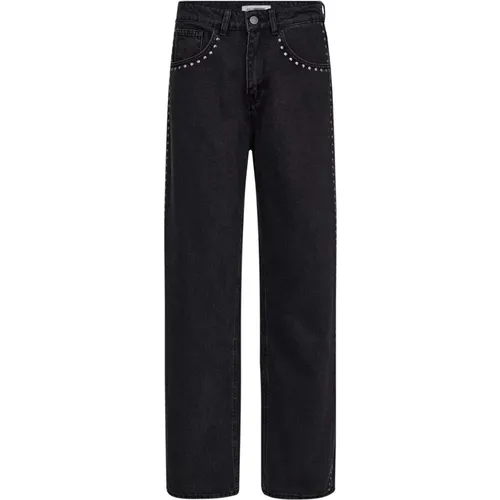 Stud Jeans 96-Black Co'Couture - Co'Couture - Modalova