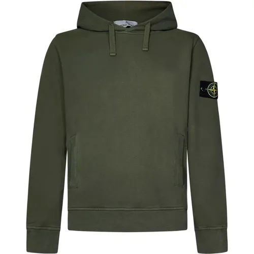 Grüner Pullover Aw24 Stone Island - Stone Island - Modalova