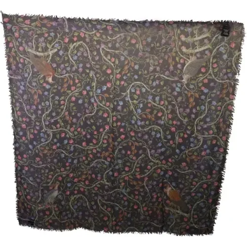 Pre-owned Cotton scarves , female, Sizes: ONE SIZE - Gucci Vintage - Modalova