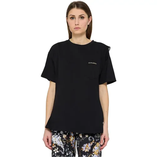 T-Shirts , female, Sizes: M - Ermanno Scervino - Modalova