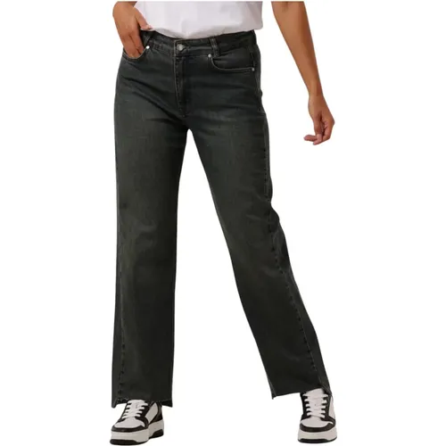 Klassische High Straight Leg Jeans , Damen, Größe: W26 - My Essential Wardrobe - Modalova