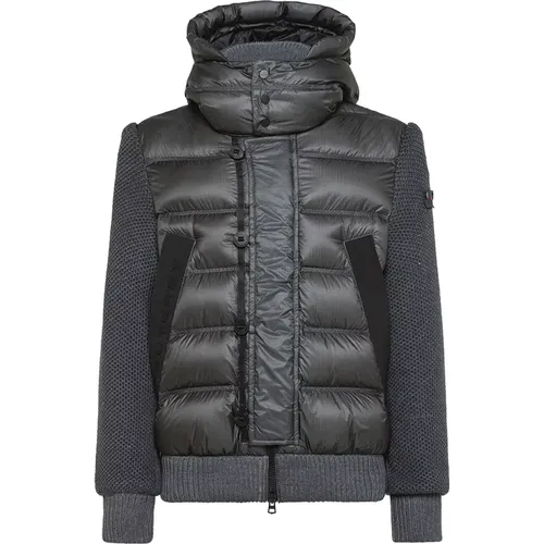 Padded Jackets Anthracite , male, Sizes: L - Peuterey - Modalova