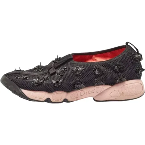 Pre-owned Mesh sneakers , female, Sizes: 4 UK - Dior Vintage - Modalova