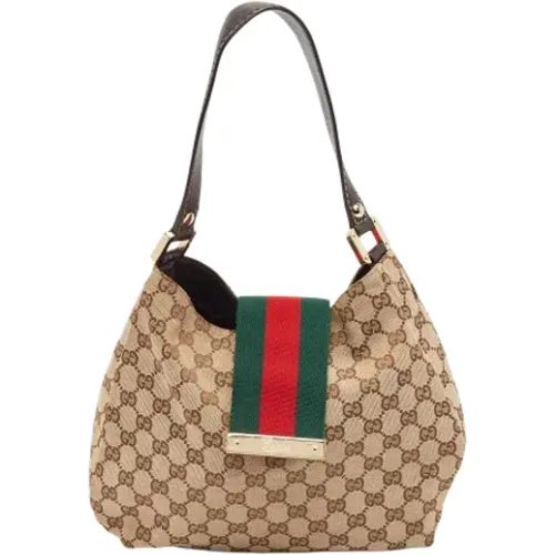 Pre-owned Canvas handbags , female, Sizes: ONE SIZE - Gucci Vintage - Modalova