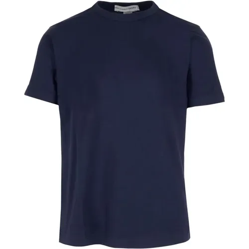 Basis Navy T-Shirt , Herren, Größe: S - Comme des Garçons - Modalova