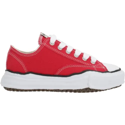 Canvas Low-Top Sneakers , female, Sizes: 3 UK, 7 UK - Mihara Yasuhiro - Modalova