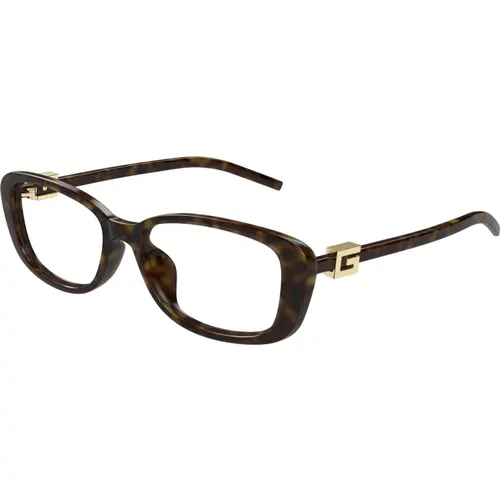 Modische Brille in Schwarz , Damen, Größe: 54 MM - Gucci - Modalova