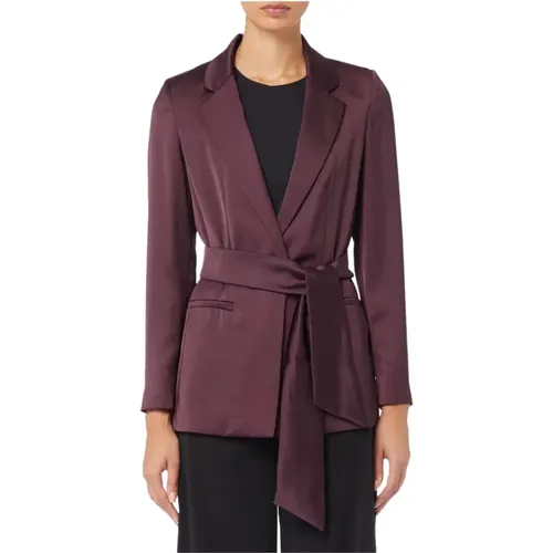 Polyester Jacket , female, Sizes: S, M - Emme DI Marella - Modalova