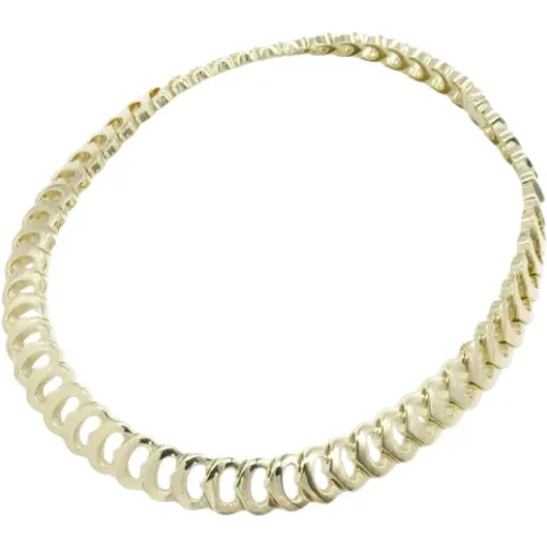 Pre-owned Gold necklaces , female, Sizes: ONE SIZE - Cartier Vintage - Modalova