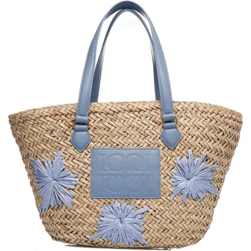Women's Bags Shopper Blue Ss24 , female, Sizes: ONE SIZE - La Carrie - Modalova