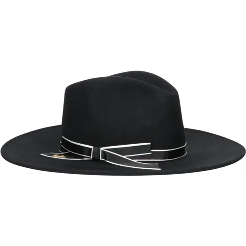 Eleganter Filzhut mit elegantem Band , Damen, Größe: S - Borsalino - Modalova