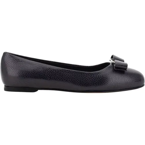 Elegante Ballerina Flats , Damen, Größe: 34 1/2 EU - Salvatore Ferragamo - Modalova