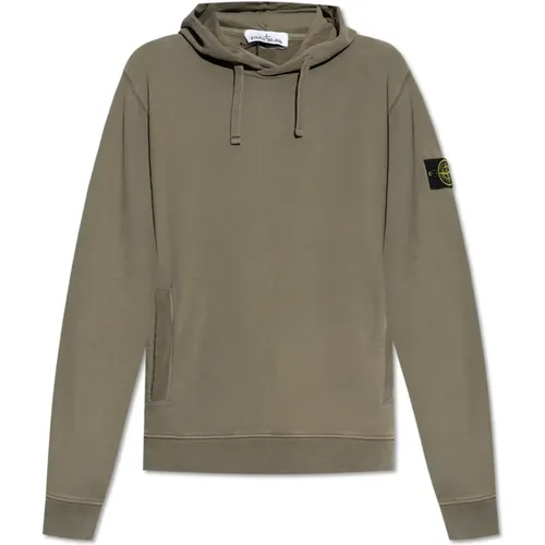 Sweatshirt mit Logo , Herren, Größe: S - Stone Island - Modalova