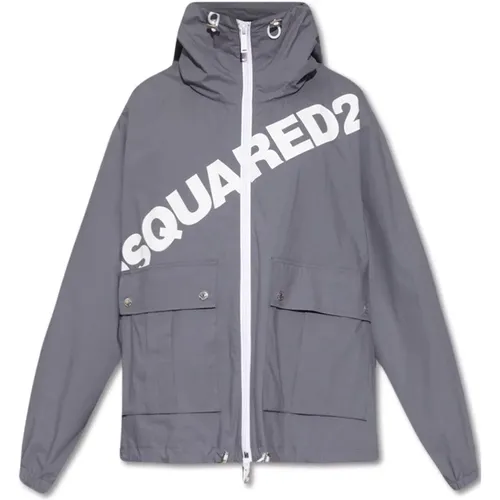 Men's Clothing Jackets & Coats Ss22 , male, Sizes: S, L - Dsquared2 - Modalova