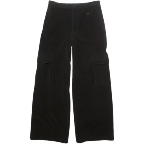 Lässige schwarze Hose , Damen, Größe: S - Acne Studios - Modalova