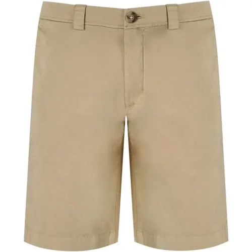 Klassische Chino Bermuda Shorts , Herren, Größe: W38 - Woolrich - Modalova