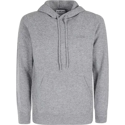 Lambswool Hoodie Pullover , Herren, Größe: L - MC2 Saint Barth - Modalova