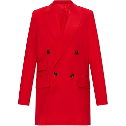 Double-breasted jacket Nebbie , female, Sizes: XS, S, M - Max Mara - Modalova