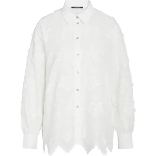 Feminine Coconutbbfelina Shirt Weiß , Damen, Größe: M - Bruuns Bazaar - Modalova