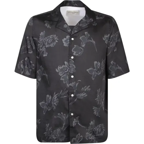 Flowers Pattern Shirt , male, Sizes: S, M - Officine Générale - Modalova