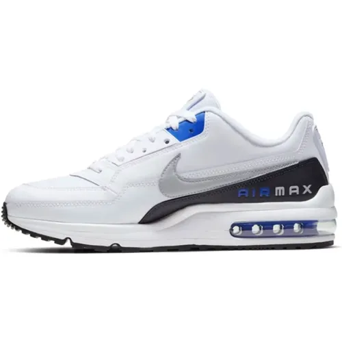 Air Max LTD Sneakers White/Black/Blue , male, Sizes: 11 UK, 12 UK, 7 UK - Nike - Modalova
