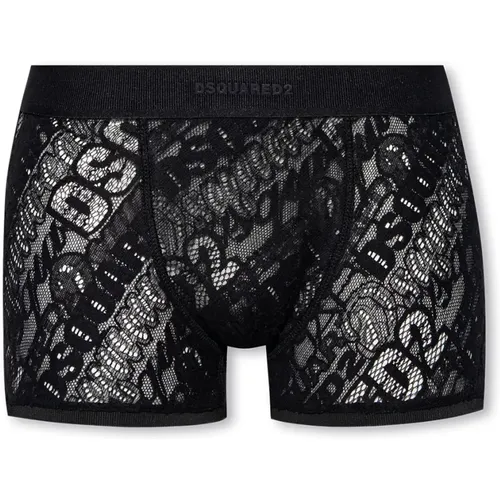 Lace boxers , male, Sizes: XS - Dsquared2 - Modalova