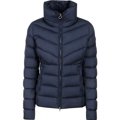 Blaue Bomber Nylon Stretch Jacke , Damen, Größe: XL - Colmar - Modalova