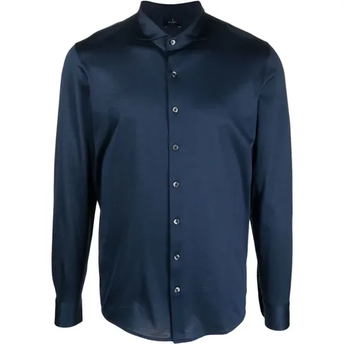 Cotton shirt , male, Sizes: L, 3XL - Barba - Modalova