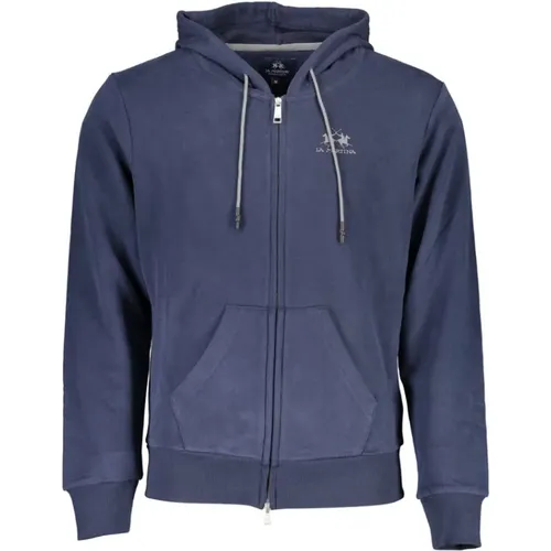 Hooded Zip-Up Sweatshirt , male, Sizes: 2XL, M, S, XL, L, 4XL - LA MARTINA - Modalova