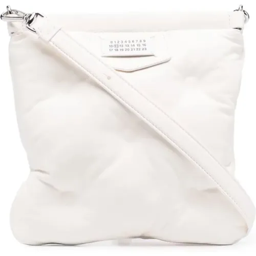 Weiße Glam Slam Messenger Tasche - Maison Margiela - Modalova