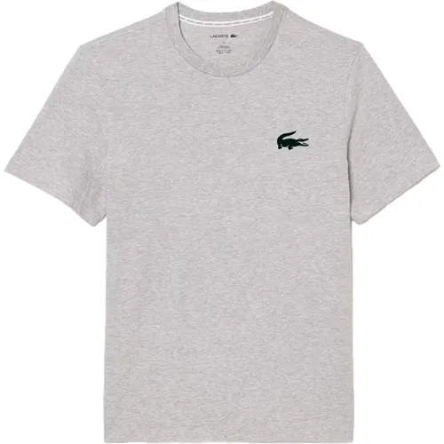 Baumwoll T-Shirt - Klassische Passform , Herren, Größe: XL - Lacoste - Modalova