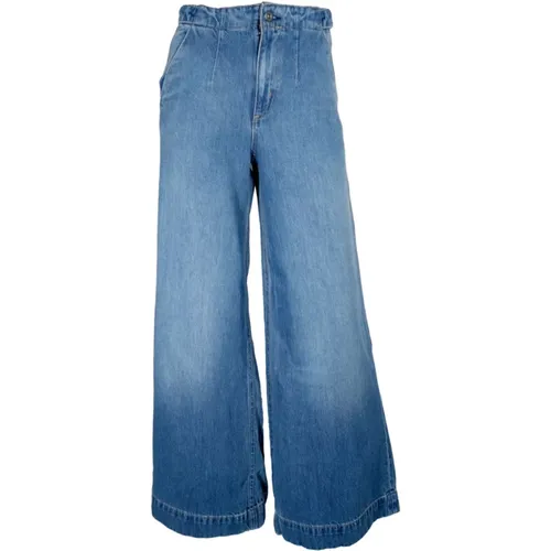 Elegant Zephyrus Jeans in Denim , female, Sizes: W27 L32, W25 L32, W24 L32, W26 L32 - Hugo Boss - Modalova