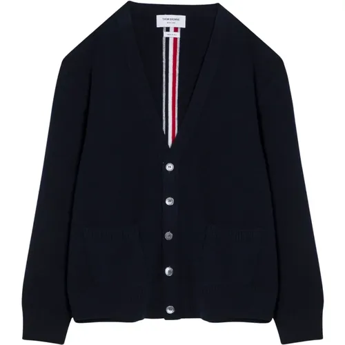 Kurzer Cardigan Pullover,Kurze Cardigan Strickjacke - Thom Browne - Modalova