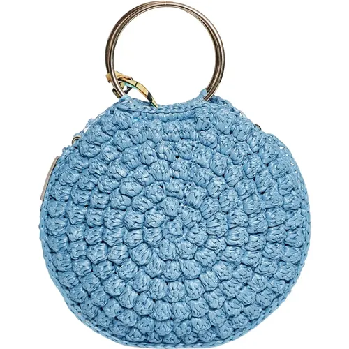 Women`s Bags Handbag Azzurro Ss23 , female, Sizes: ONE SIZE - Chica London - Modalova