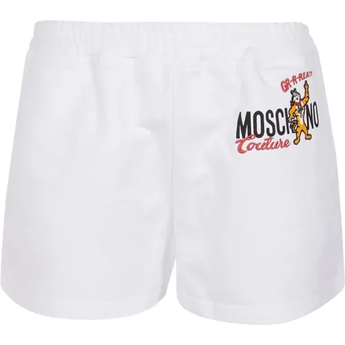 Kurze Shorts , Damen, Größe: 2XS - Moschino - Modalova