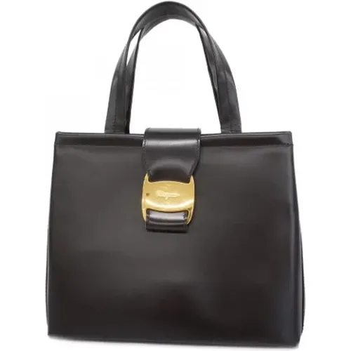 Pre-owned Leather handbags , female, Sizes: ONE SIZE - Salvatore Ferragamo Pre-owned - Modalova