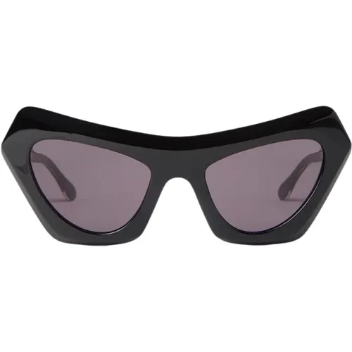 Experimentelle Cat Eye Sonnenbrille - Marni - Modalova