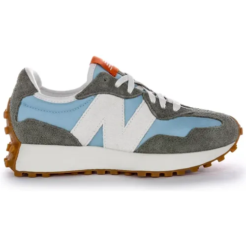 Retro Style Blue Green Sneakers , male, Sizes: 5 1/2 UK, 11 1/2 UK, 9 UK, 8 UK, 4 UK, 10 UK, 11 UK, 10 1/2 UK - New Balance - Modalova