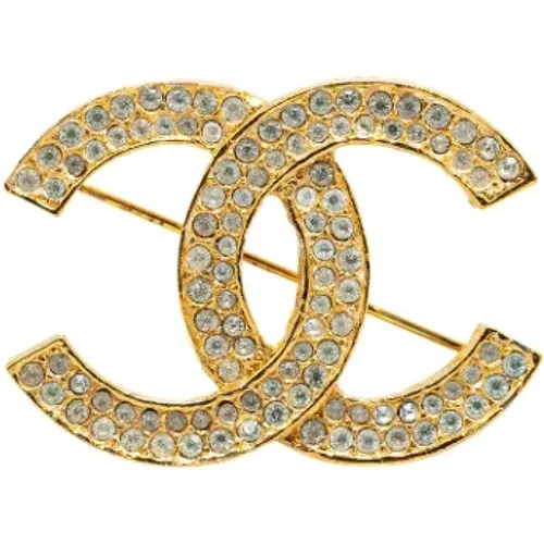 Pre-owned Metal brooches , female, Sizes: ONE SIZE - Chanel Vintage - Modalova