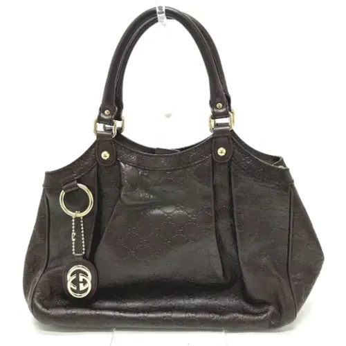 Pre-owned Leather gucci-bags , female, Sizes: ONE SIZE - Gucci Vintage - Modalova