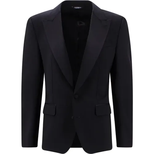 Ss23 Men`s Clothing Blazer , male, Sizes: M - Dolce & Gabbana - Modalova