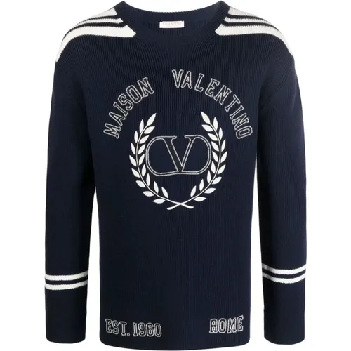 Sweaters , male, Sizes: L - Valentino Garavani - Modalova